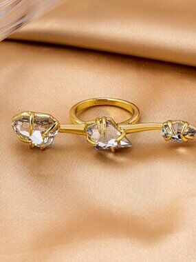 Alexis Bittar Irregular Multi-Gemstone Ring